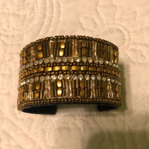 Cuffed gold bracelet‎